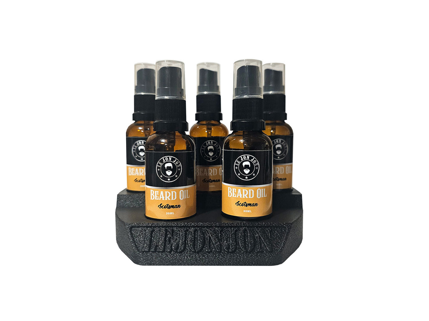 Beard oil Stand black