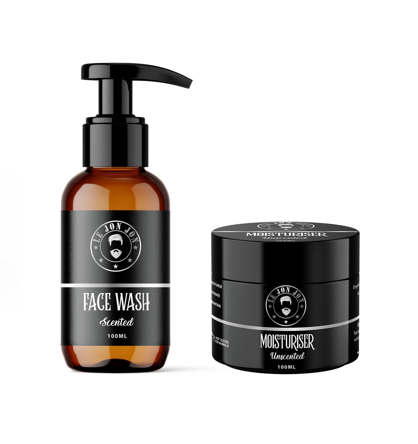 Lejonjon Face Wash and Moisturiser